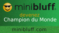 Gilles joue au Minibluff